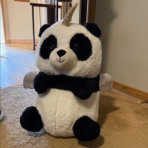Cute Panda Unicorn Plush Toy